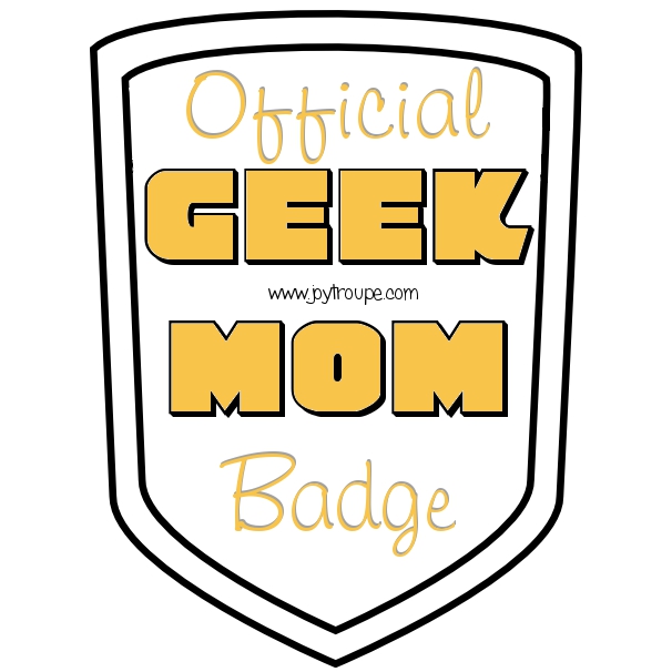 official geek mom badge