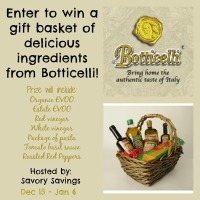 Botticelli Italian Ingredient Giveaway Dec 16 - Jan 6 (1)