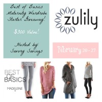 Best of Basics Madeleine Maternity Giveaway ends 2/27